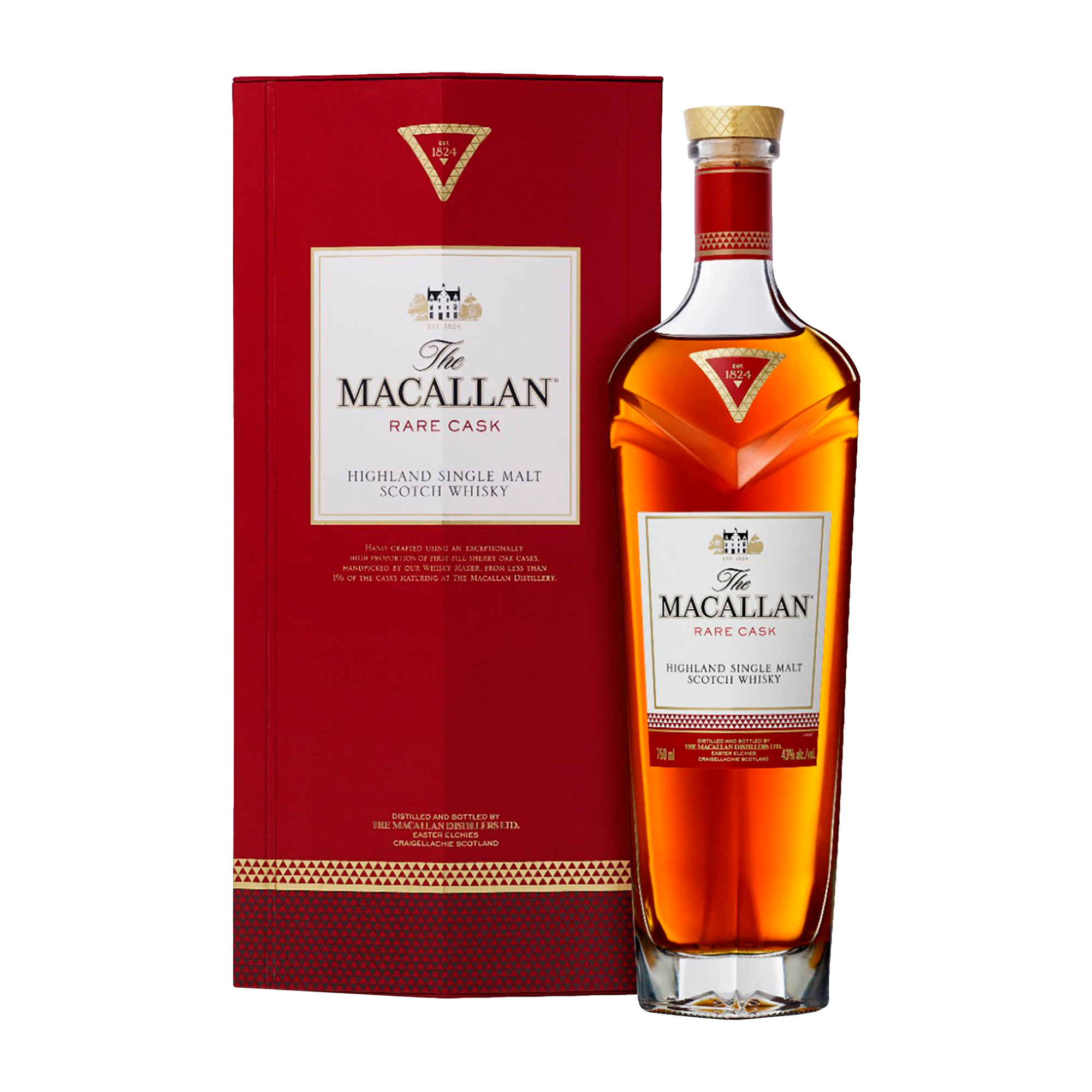 Whisky THE MACALLAN Rare Cask Botella 700ml - Licores | Licorerias